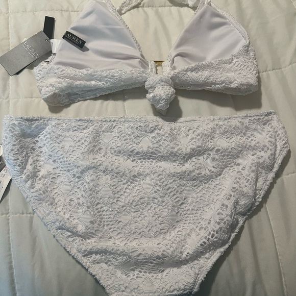Ralph Lauren white crochet bikini - Picture 3 of 3